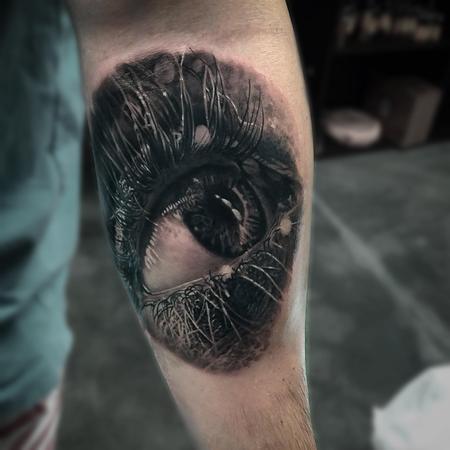 Owen Paulls - Eye Tattoo