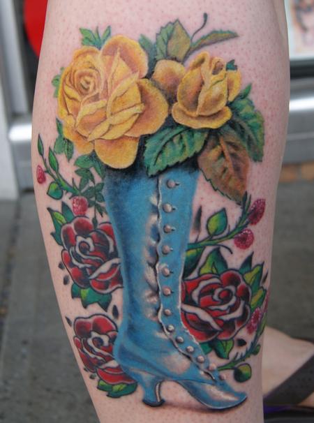 Tagged: victorian tattoo, side