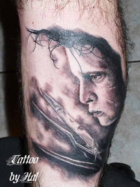 Art Galleries - Tom Strom - Portrait of Edward Scissorhands