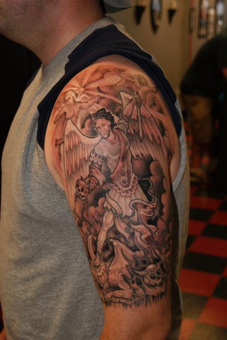 Arch angel tattoo