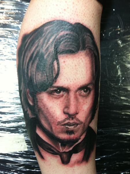 Hal Sawyer - Portrait of Johnny Depp