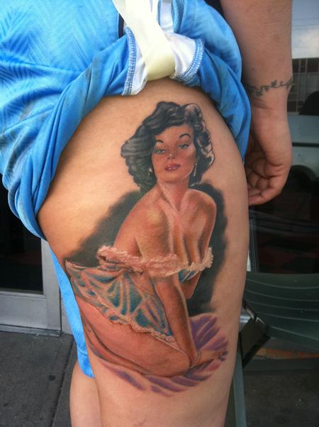 Hal Sawyer - Gill Elvgren Pinup