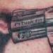 Tattoos - 357 magnum the mst powerful handgun in the world can blow your head clean off! - 56662