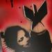 Art Galleries - Banksy inspired skate deck - 56623