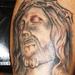Tattoos - Black and Gray Jesus Portrait - 56595