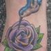 tattoo galleries/ - Hummingbird and Rose Tattoo - 56600