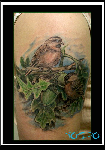 Tattoos - Chickadee - 28708