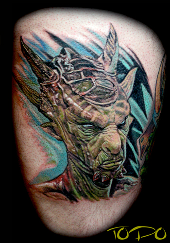 Tattoos - Demon Alien - 28705
