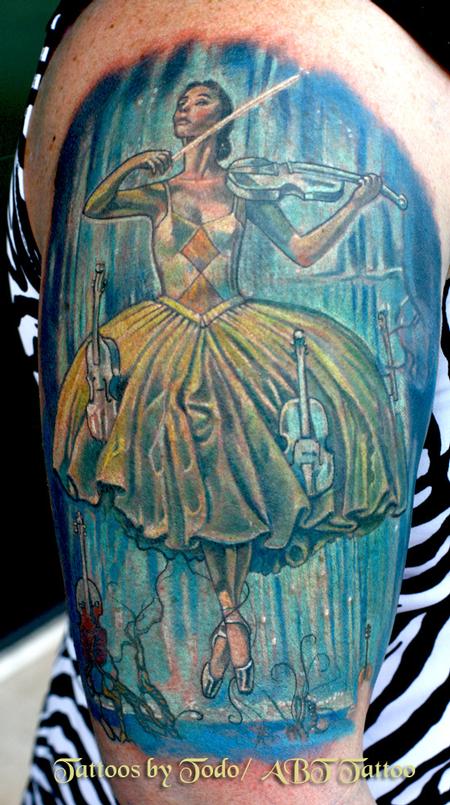 Tattoos - Blue Lady - 57385