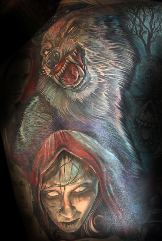 A Minds Eye Tattoo : Tattoos : Tony Adamson : Little Dead 