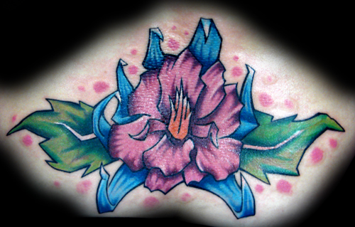 Aaron Grace - abstract flower