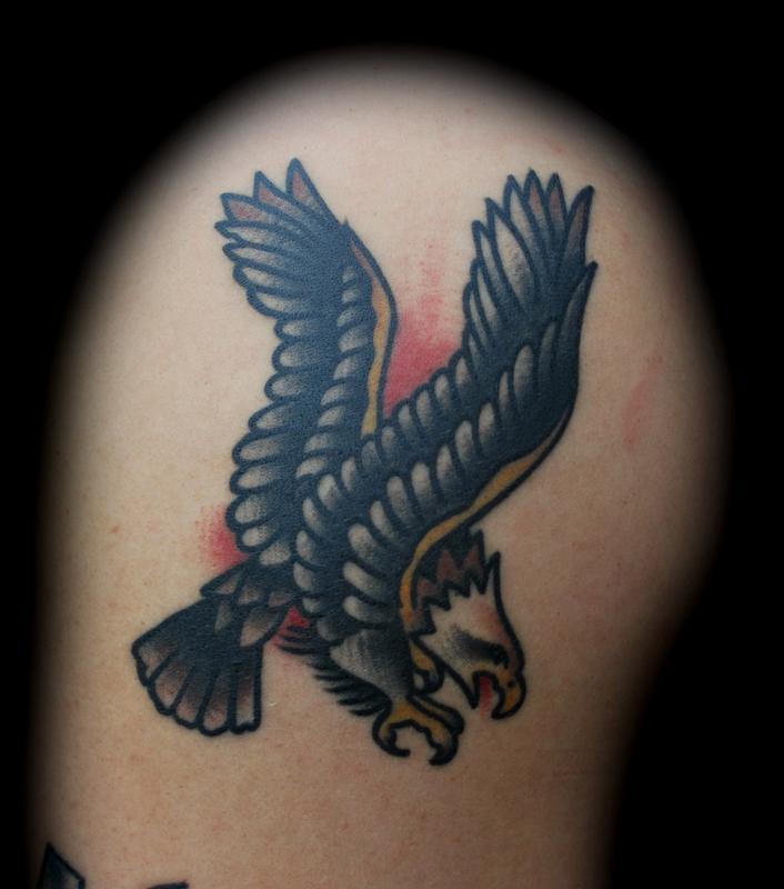 sailor jerry screaming eagle tattoo by adam lauricella sailor jerry screaming eagle tattoo by adam lauricella