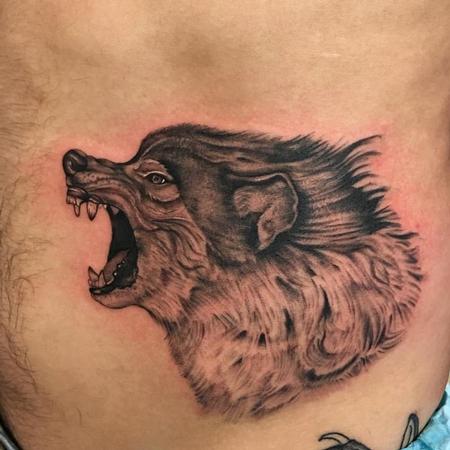 Tattoos - Wolf Tattoo - 129040