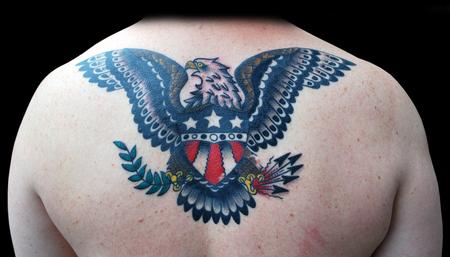 Adam Lauricella - Norman Collins Victory Eagle Tattoo