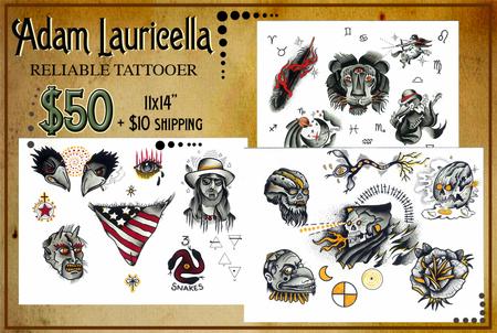 Adam Lauricella - 3 Sheet Flash Set