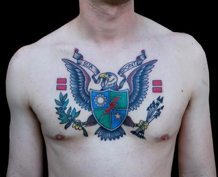 Adam Lauricella - Traditional Ranger Tattoo