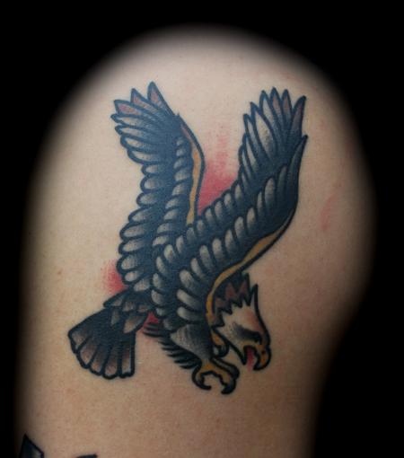 Adam Lauricella - Sailor Jerry Screaming Eagle Tattoo