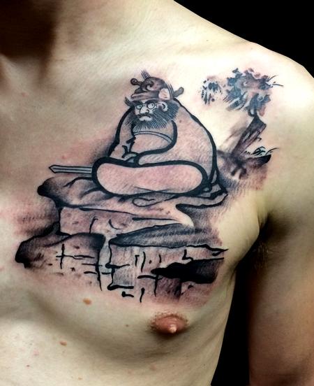 Tattoos - Zhong Kui the 