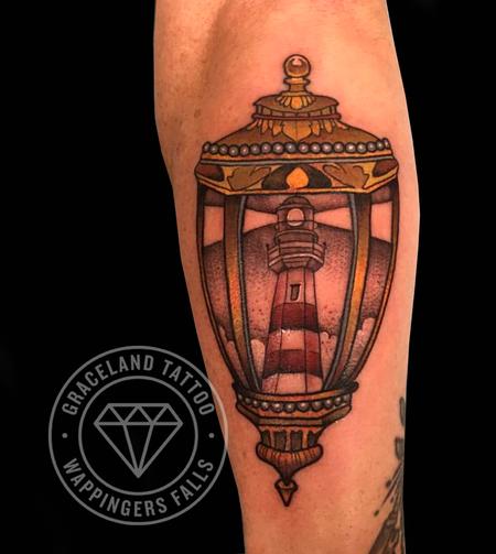 Tattoos - Lighthouse and Latern - 122637