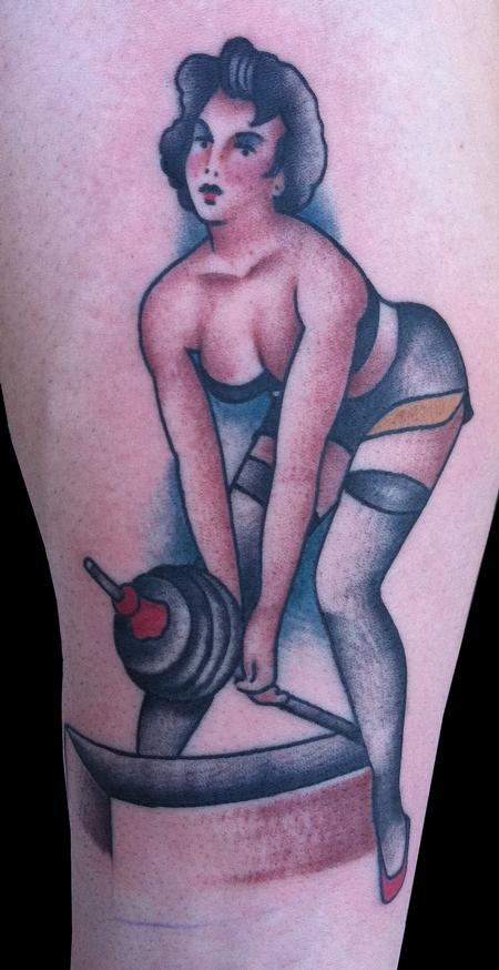 Adam Lauricella - Traditional Pinup