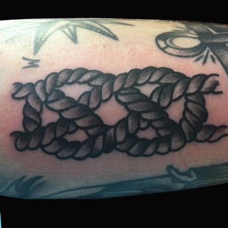 Tattoos - Traditional Sailor's Knot Tattoo - 74360