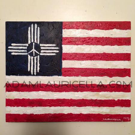 Adam Lauricella - Solar Peace Flag