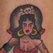 Classic Pirate Girl Pin Up Tattoo Tattoo Design Thumbnail