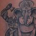 Tattoos - Black and Gray Ganesh Tattoo - 61682