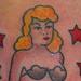 Tattoos - Traditional Mermaid Pinup & Anchor Tattoo - 60666