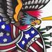 Tattoos - Shielded Eagle - 60475
