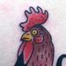 Tattoos - Traditional Rooster Tattoo - 74130
