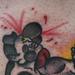 Tattoos - Traditional Boxing Match Tattoo - 65077
