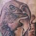 tattoo galleries/ - Teepee eagle morph  - 54588
