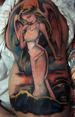 Tattoos Kelly Gormley ANGEL