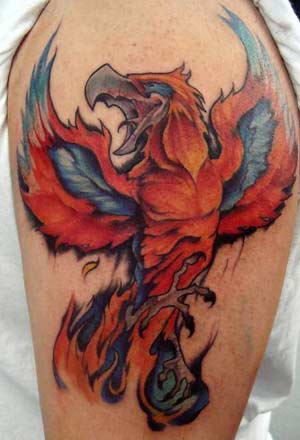 pheonix tattoo. Fantasy Pheonix tattoos