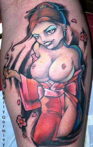 Tattoos - Pin Up tattoos - Pierced Pinup