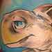 Tattoos - Underwater Sea Turtle arm Tattoo - 27957