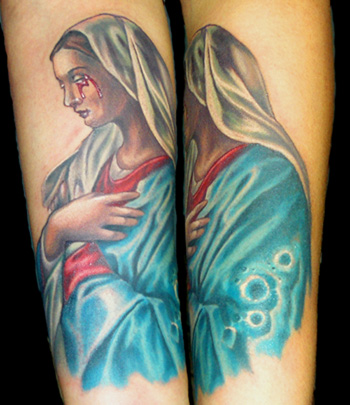Tattoos - Adrian Dominic - Mary