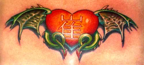 Tattoos - Adrian Dominic - Sherry's Heart