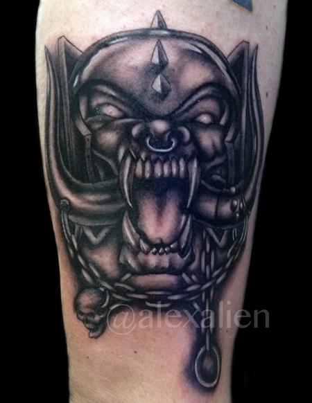 Studio 28 Tattoos : Tattoos : Body Part Arm : Motorhead logo