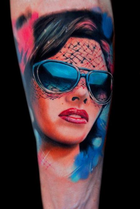 Tattoos - color portrait - 54736