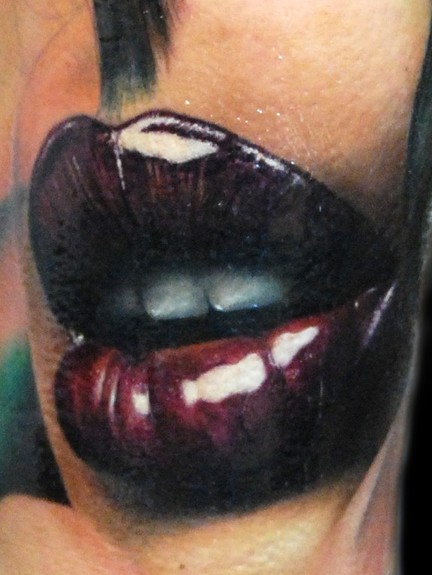 Looking for unique Alex De Pase Tattoos Lips Tattoo