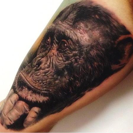 Tattoos - Monkey Tattoo - 74889