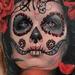 Day of the Dead Pinup Tattoo Design Thumbnail
