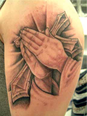 Tattoos - Alex Nardini - Praying hands