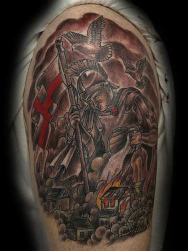 Tattoos - Anthony Lawton - st. florian