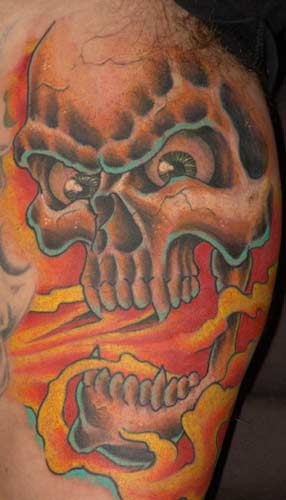 Tattoos - Biker tattoos - the reaper