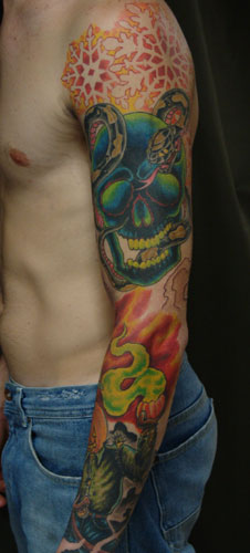 Tattoos halloween sleeve