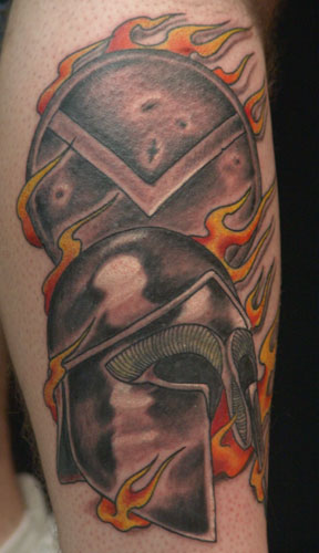 tattoos armor. Anthony Lawton Tattoos roman armor