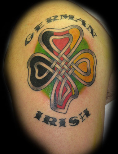 celtic shamrock by jay laviolette tattoonow celtic shamrock by jay laviolette tattoonow